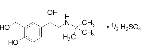 沙丁胺醇硫酸盐，分析标准品,HPLC≥98%