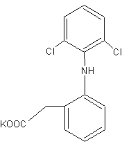 双氯芬酸钾，分析标准品,HPLC≥99%