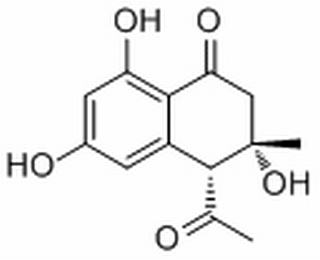 4-(cis)-Acetyl-3,6,8-trihydroxy-3-methyldihydronaphthalenone，分析标准品,HPLC≥98%
