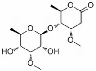 6-Deoxy-3-O-methyl-β-allopyranosyl(1→4)-β-cymaronic acid δ-lactone，分析标准品,HPLC≥98%