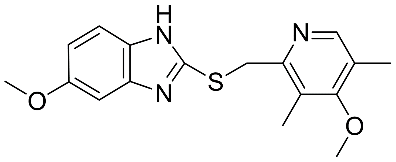 5-甲氧基-2-(4-甲氧基-3,5-二甲基-2-吡啶基)甲基硫代-1H-苯并咪唑，化学对照品(20mg)